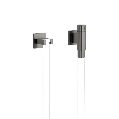 DORNBRACHT-WATER-TUBE-Kneipp-Wandanschlussbogen-mit-Schlauchhalterung-SERIENSPEZIFISCH-27821979-Dark-Platinum-gebuerstet-27821979-99 gallery number 1